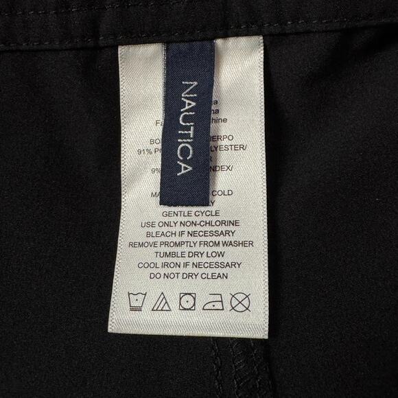 Nautica Small Swim 4.5 in Board Shorts Unlined Hi-Rise Stretch Quick-Dry Pockets - Picture 4 of 6